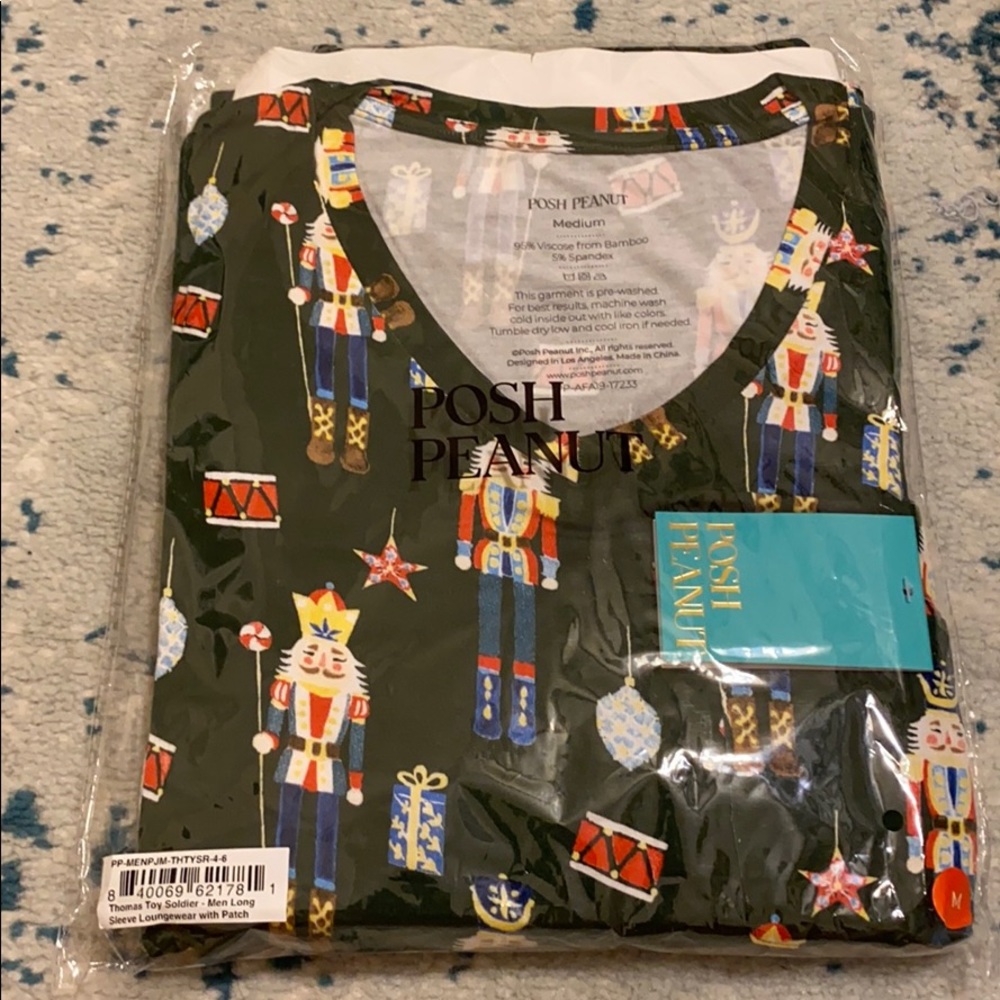 Posh peanut adult men pajama set